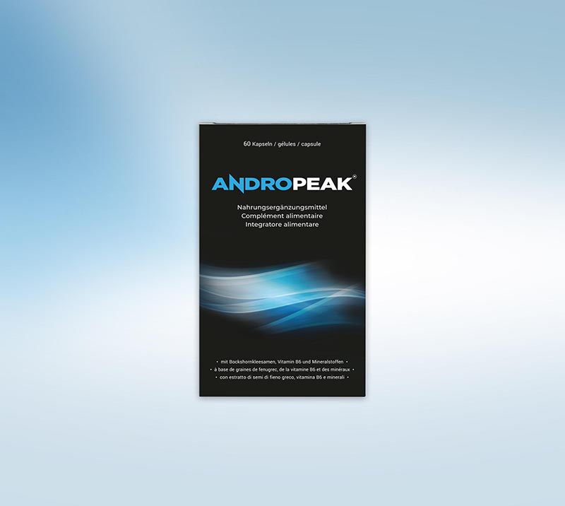 ANDROPEAK® PLUS 60 Kapseln ++ Natürlicher Kraftstoff für Männer ++ NEU mit L-Arginin