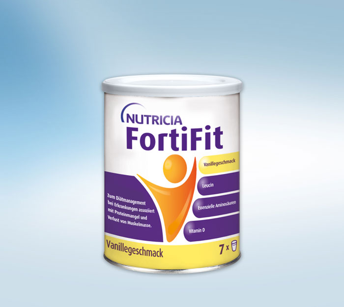 FortiFit Pulver mit Vanillegeschmack 280g in Dose