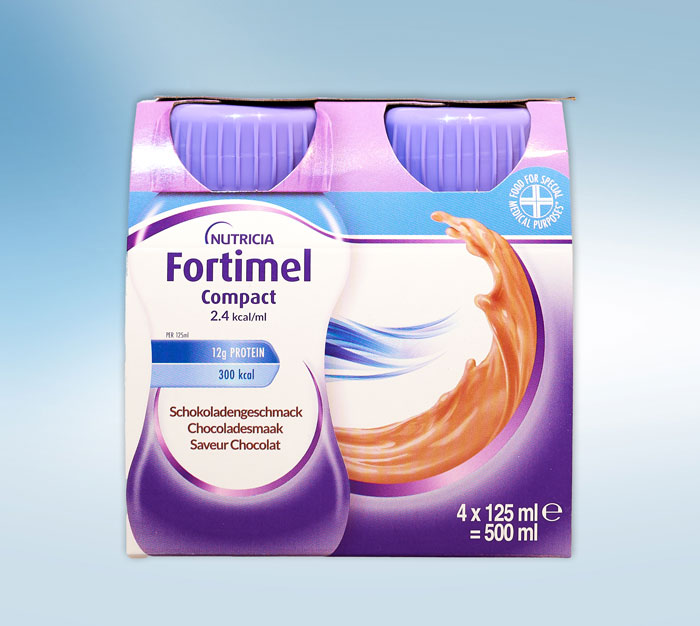 FORTIMEL COMPACT 2.4 SCHOKOLADE ++ 4 STÜCK