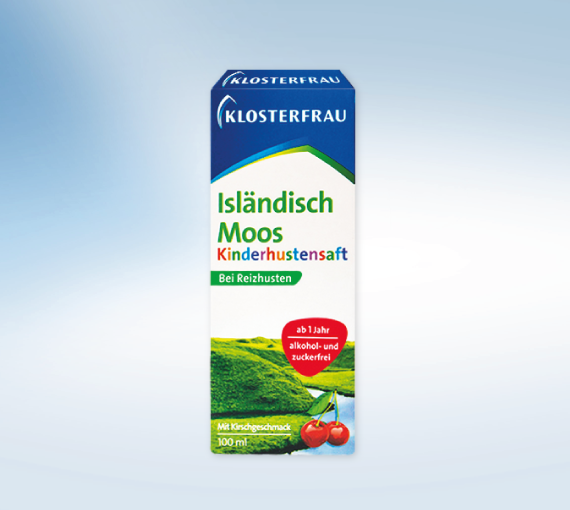 Klosterfrau® Isländisch Moos Kinderhustensaft mit Kirschgeschmack 100ml
