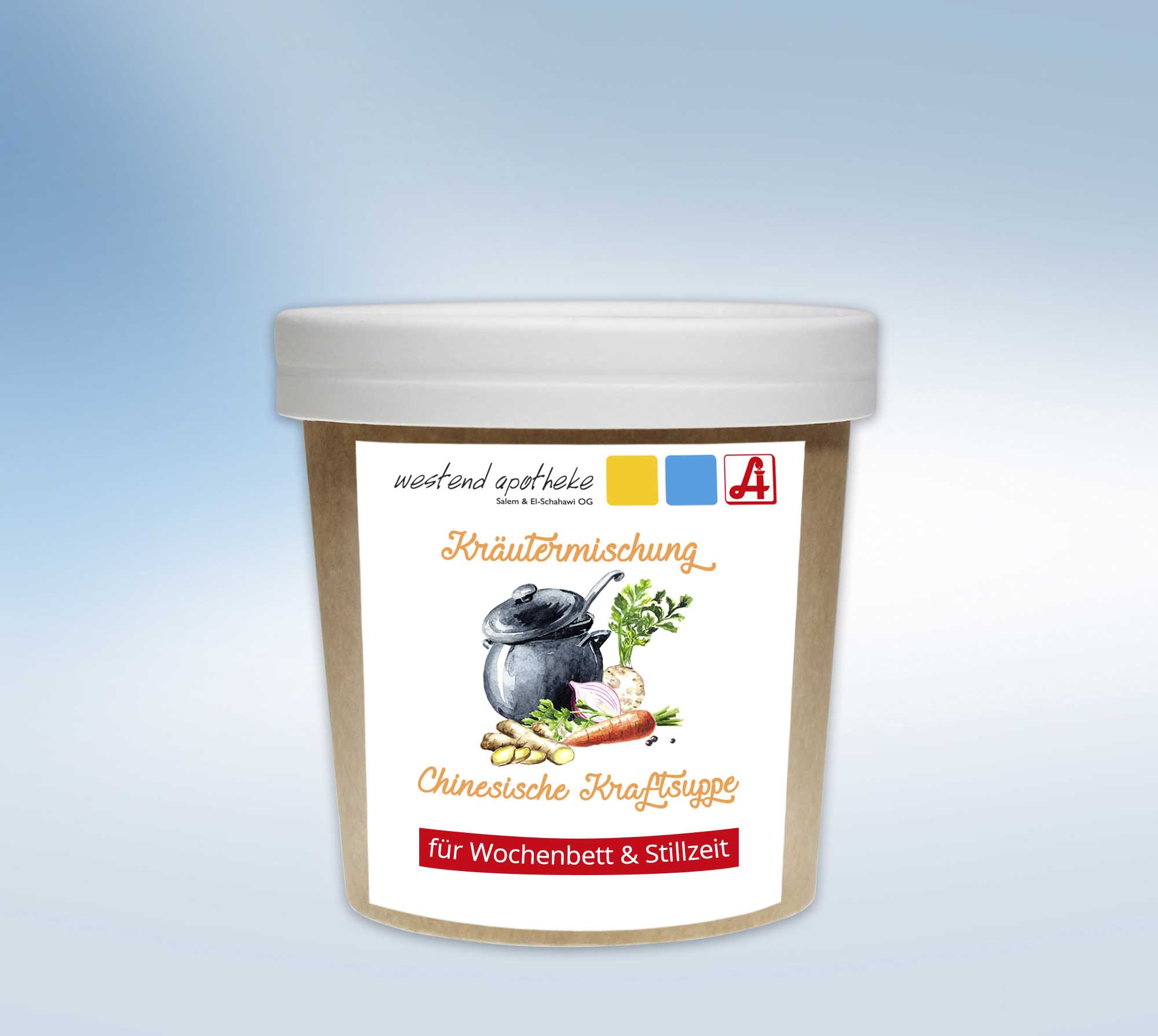 Kräutermischung "Chinesische Kraftsuppe speziell für Wochenbett und Stillzeit"