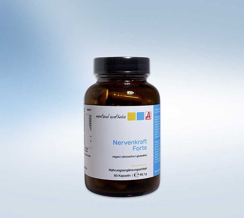 WESTEND NERVENKRAFT FORTE ++ für starke Nerven ++ 60 KAPSELN