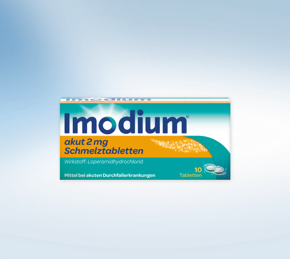 IMODIUM AKUT 2mg Schmelztabletten 20 Stück ++ Soforthilfe bei akutem Durchfall